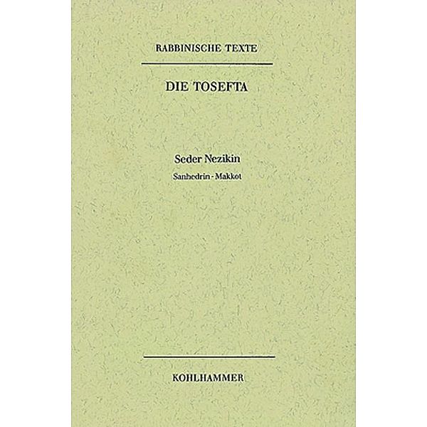 Rabbinische Texte Erste Reihe 4/3