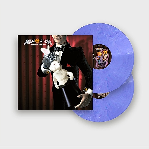Rabbit Don'T Come Easy(White/Purple/Blue Marbled) (Vinyl), Helloween