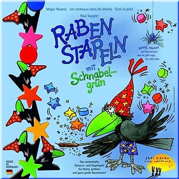 Raben stapeln (Kinderspiel)