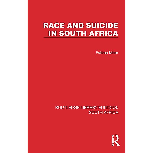 Race and Suicide in South Africa, Fatima Meer