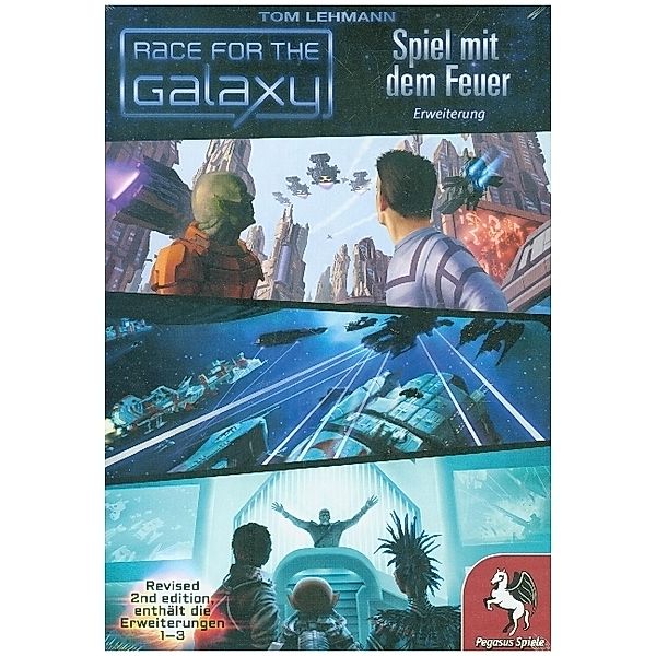 Pegasus Spiele Race for the Galaxy Erweiterung 1-3 Bundle (Spiel-Zubehör)