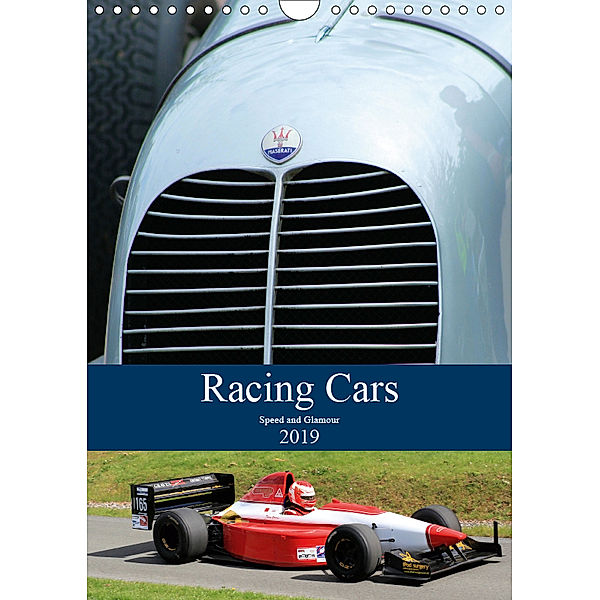 Racing Cars (Wall Calendar 2019 DIN A4 Portrait), Jon Grainge