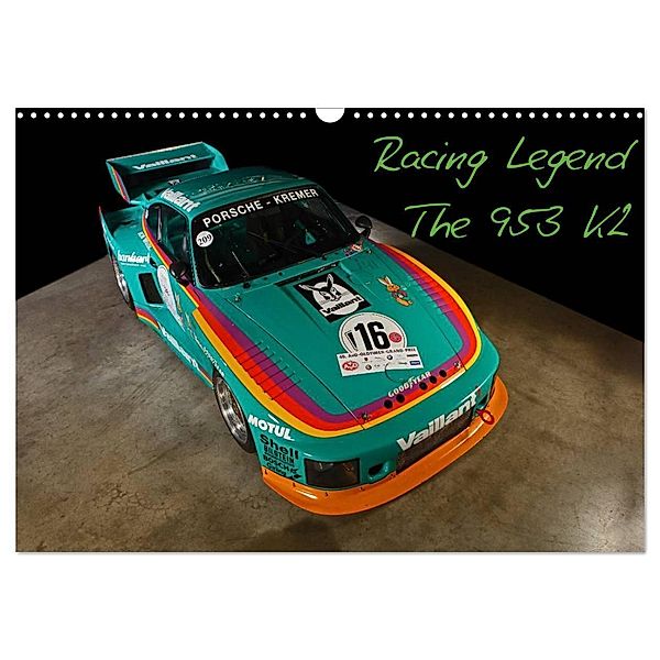 Racing Legend: The Porsche 635 K2 (Wandkalender 2024 DIN A3 quer), CALVENDO Monatskalender, Stefan Bau