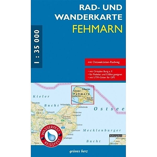 Rad- und Wanderkarte Fehmarn