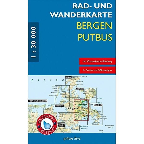 Rad- und Wanderkarten / RWK Bergen-Putbus