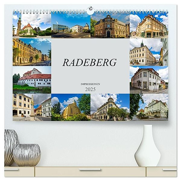 Radeberg Impressionen (hochwertiger Premium Wandkalender 2025 DIN A2 quer), Kunstdruck in Hochglanz, Calvendo, Dirk Meutzner