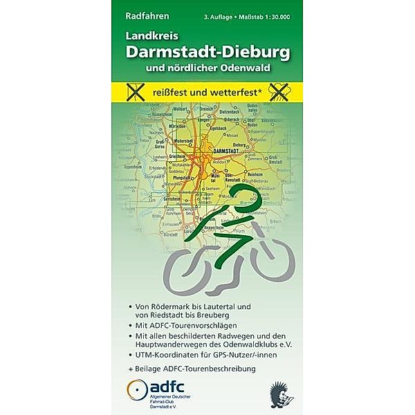Radfahren - Landkreis Darmstadt-Dieburg und nördlicher Odenw