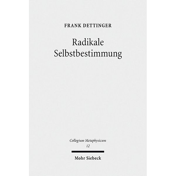 Radikale Selbstbestimmung, Frank Dettinger