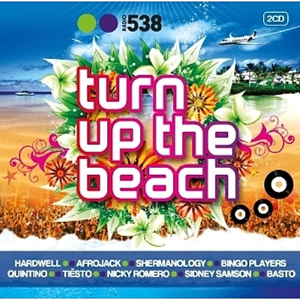 Radio 538: Turn Up The Beach, Diverse Interpreten
