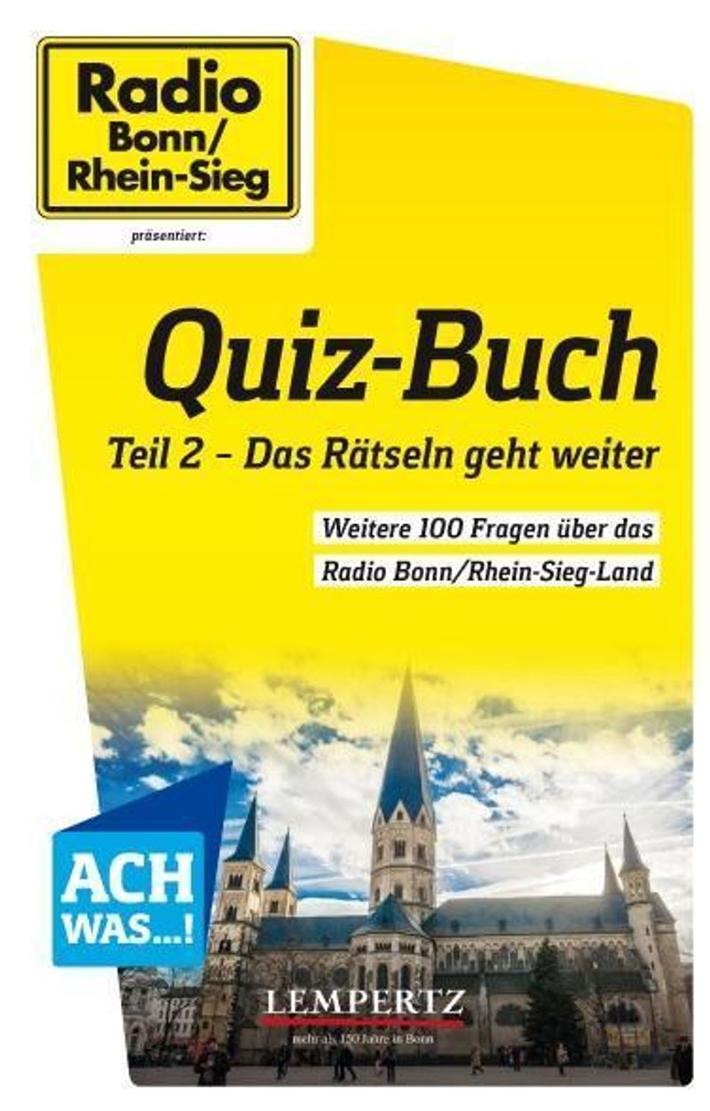 Radio Bonn Rhein-Sieg Quiz-Buch Buch bei Weltbild.at bestellen