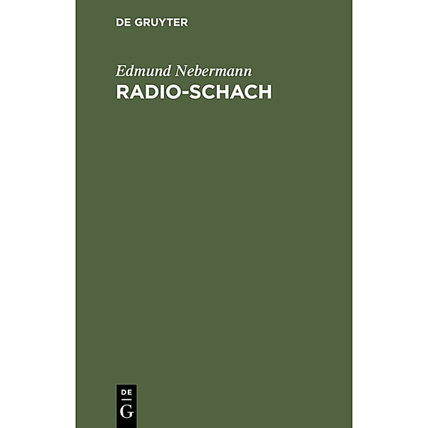 Radio-Schach, Edmund Nebermann