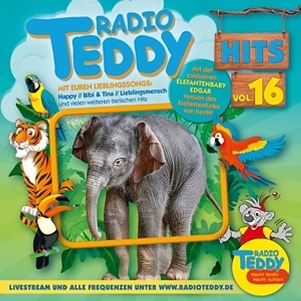 Radio Teddy Hits Vol. 16, Diverse Interpreten