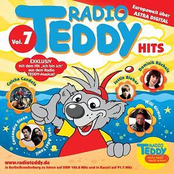 Radio Teddy Hits Vol.7, Diverse Interpreten