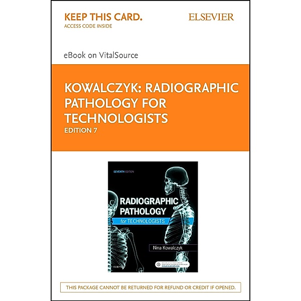 Radiographic Pathology for Technologists - E-Book, Nina Kowalczyk