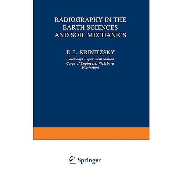 Radiography in the Earth Sciences and Soil Mechanics, E. L. Krinitzsky