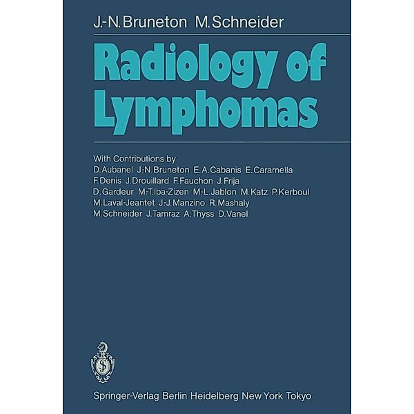 Radiology of Lymphomas, Jean-Noel Bruneton, Maurice Schneider