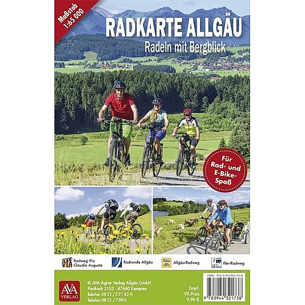 Radkarte Allgäu, Harald Köbele