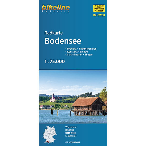 Radkarte Bodensee (RK-BW08)