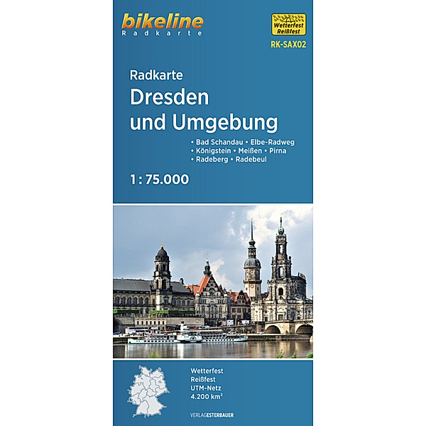 Radkarte Dresden und Umgebung (RK-SAX02)