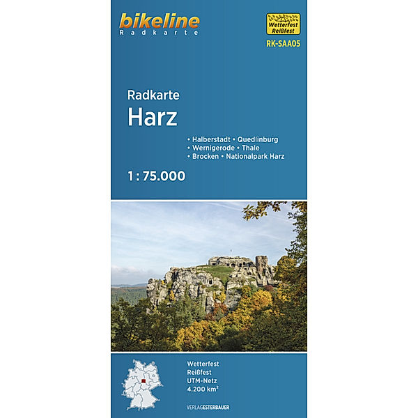 Radkarte Harz (RK-SAA05)