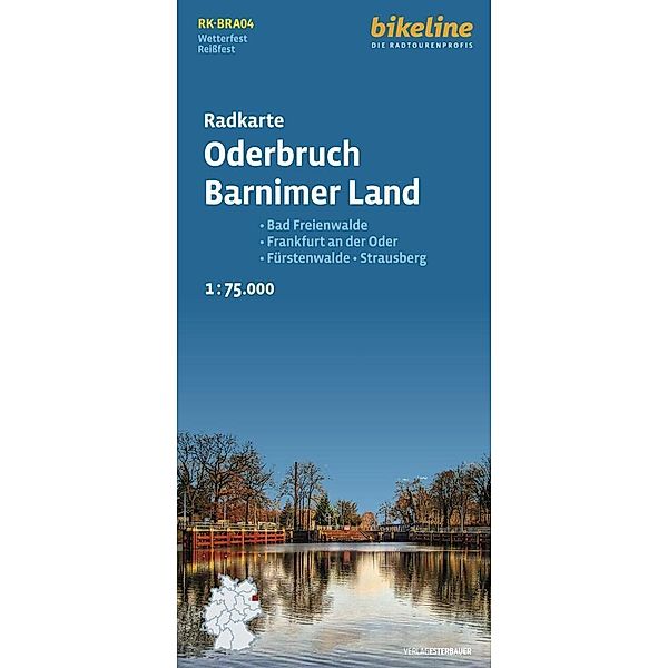 Radkarte Oderbruch Barnimerland