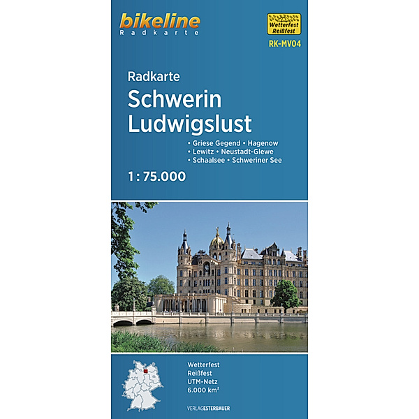 Radkarte Schwerin Ludwigslust (RK-MV04)