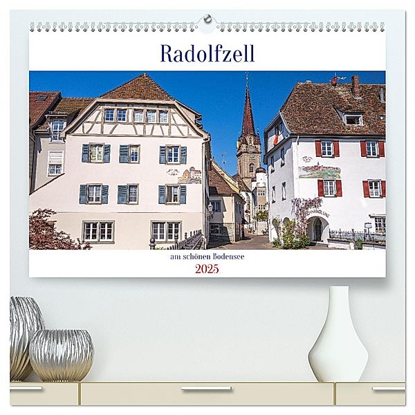 Radolfzell am schönen Bodensee (hochwertiger Premium Wandkalender 2025 DIN A2 quer), Kunstdruck in Hochglanz, Calvendo, Jane und Giuseppe Di Domenico