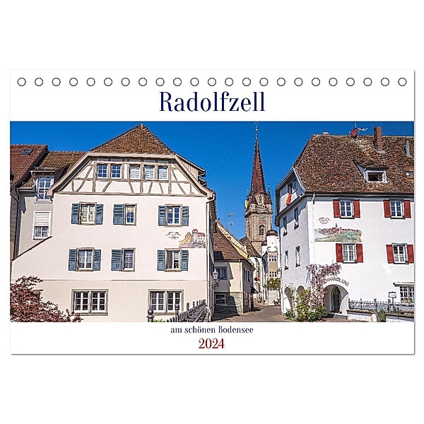 Radolfzell am schönen Bodensee (Tischkalender 2024 DIN A5 quer), CALVENDO Monatskalender, Jane und Giuseppe Di Domenico