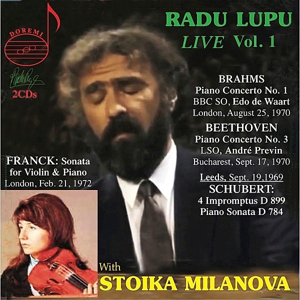 Radu Lupu: Live,Vol. 1, Radu Lupu, Stoika Milanova
