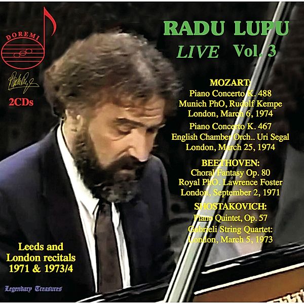 Radu Lupu: Live,Vol. 3, Radu Lupu