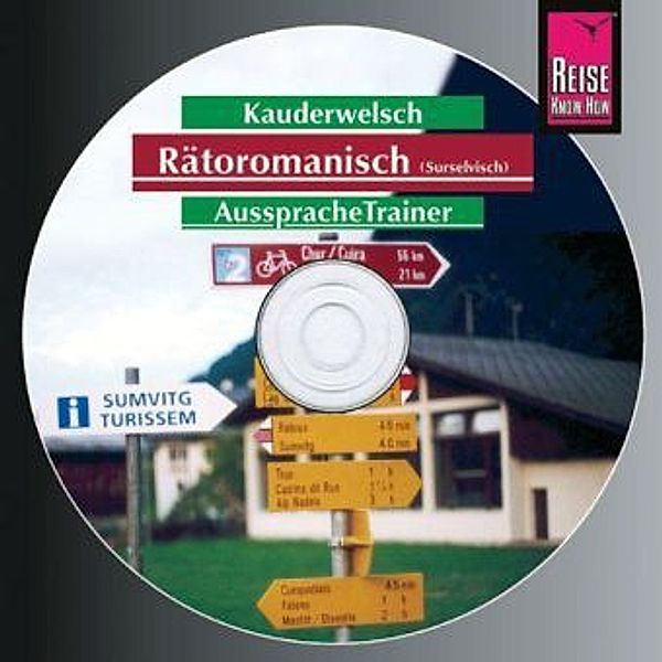 Rätoromanisch - AuspracheTrainer (Surselvisch), 1 Audio-CD, Gereon Janzing