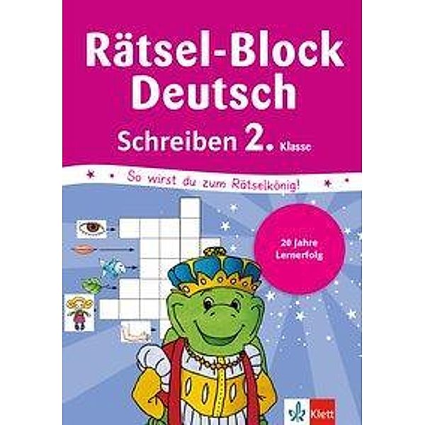 Rätsel-Block Deutsch - Schreiben 2. Klasse