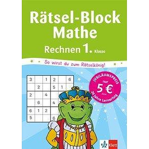 Rätsel-Block Mathe - Rechnen 1. Klasse