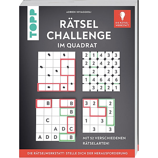 Rätsel-Challenge im Quadrat. Innovation aus der Rätselwerkstatt!, Adrien Nivaggioli