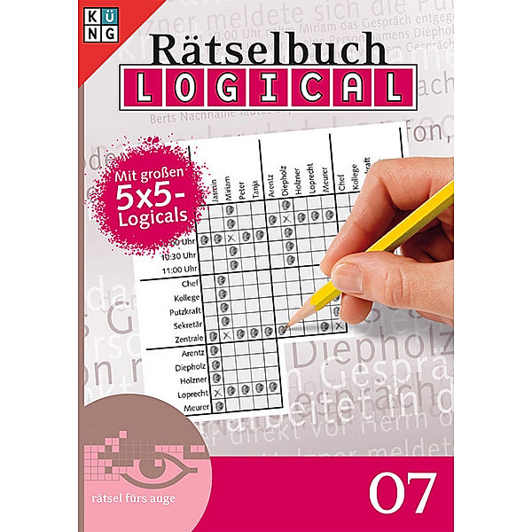 Rätsel fürs Auge / Logical Rätselbuch..7, Verlag Horst Deike