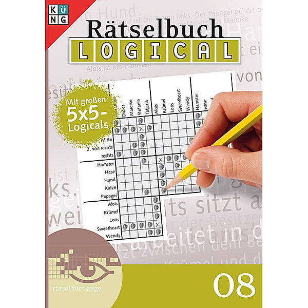 Rätsel fürs Auge / Logical Rätselbuch..8, Verlag Horst Deike