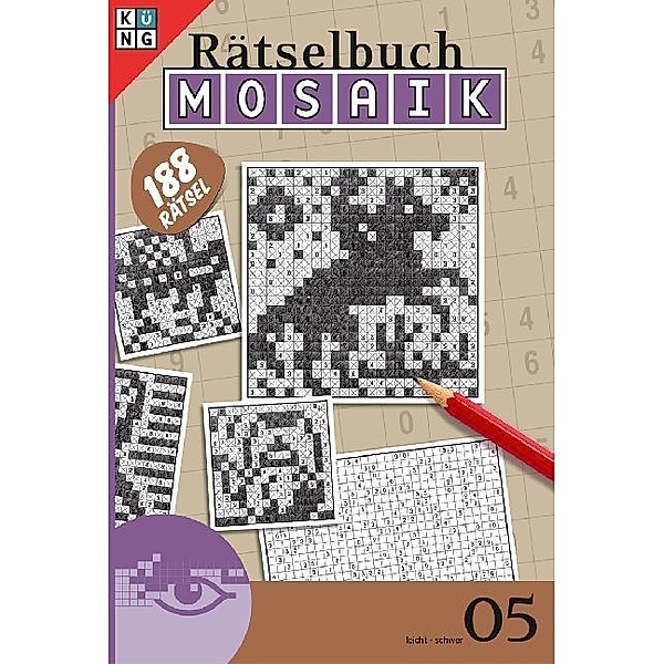 Rätsel fürs Auge / Mosaik-Rätselbuch.Bd.5, Conceptis Puzzles