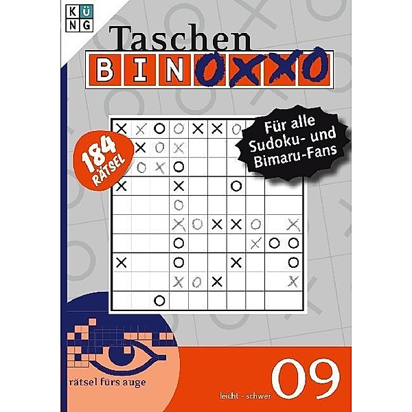 Rätsel fürs Auge / Taschen-Binoxxo-Rätsel.Bd.9, Rätsel Agentur