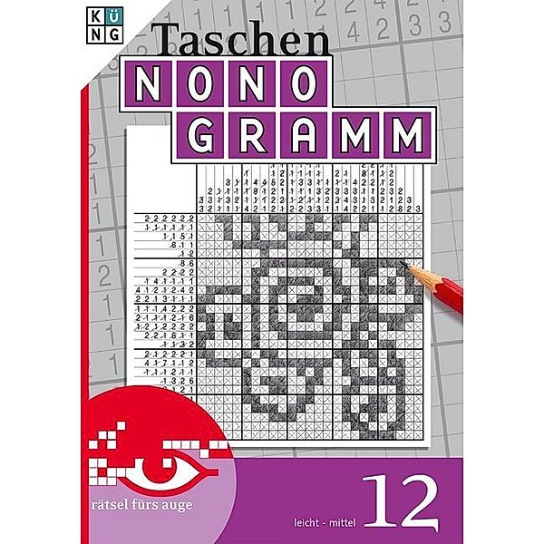 Rätsel fürs Auge / Taschen-Nonogramm..12, Conceptis Puzzles