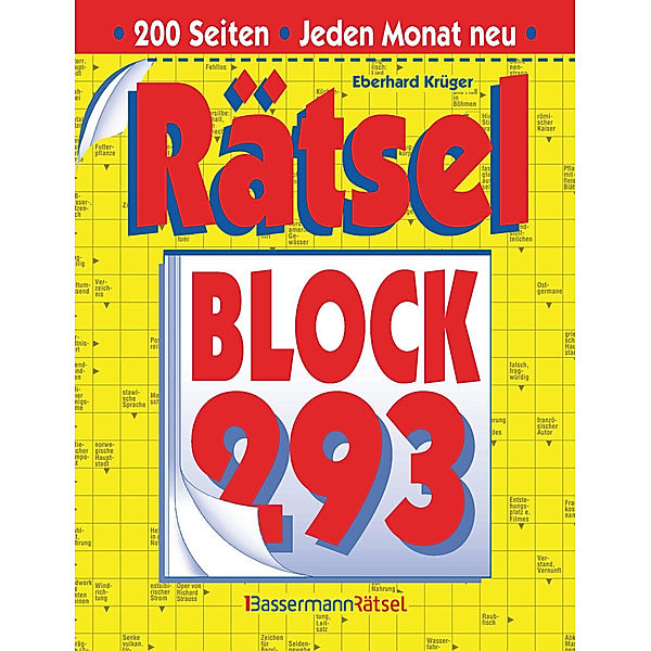 Rätselblock 293, Eberhard Krüger