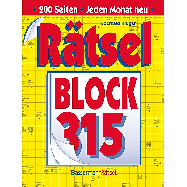 Rätselblock 315, Eberhard Krüger