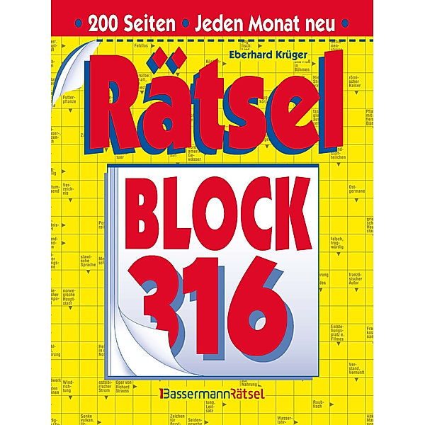 Rätselblock 316 (5 Exemplare à 2,99 EUR), Eberhard Krüger