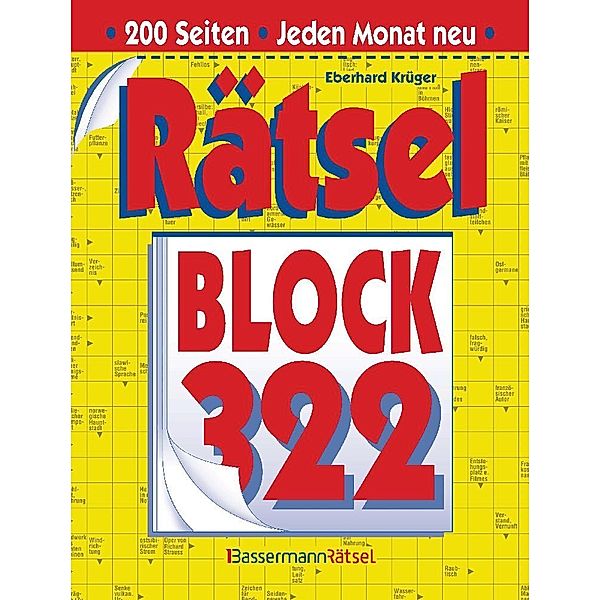 Rätselblock 322, Eberhard Krüger