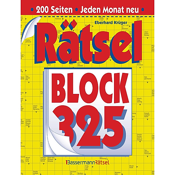 Rätselblock 325 (5 Exemplare à 2,99 EUR), Eberhard Krüger