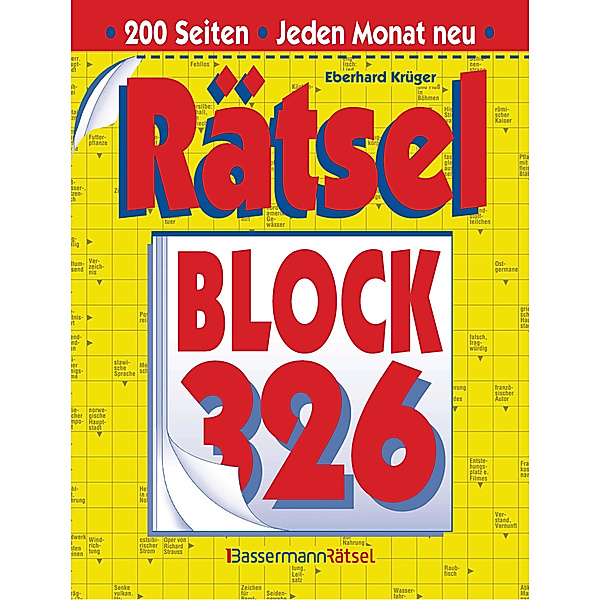 Rätselblock 326 (5 Exemplare à 2,99 EUR), Eberhard Krüger