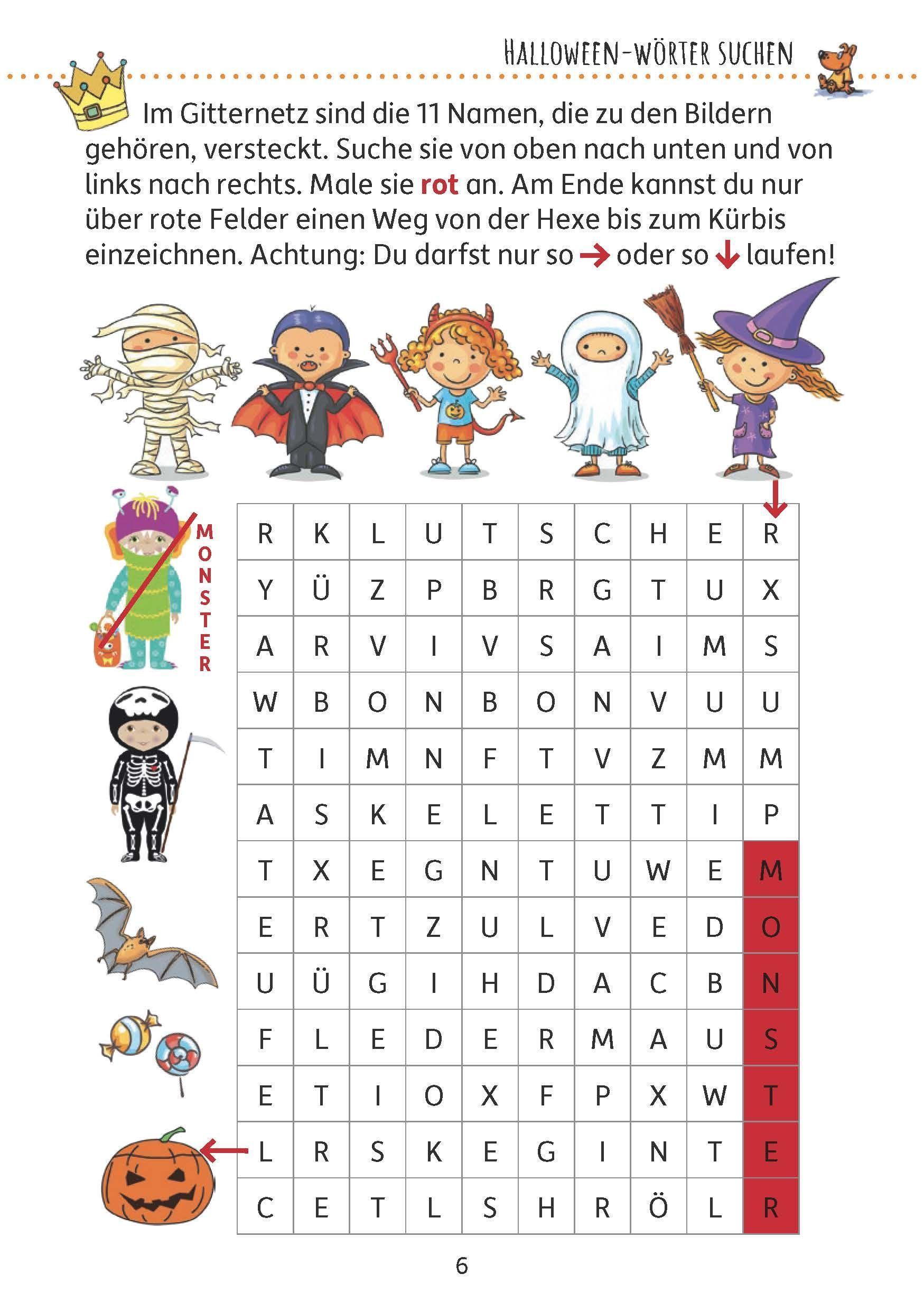 NEU Rätselblock für Kinder ab 7 Jahren Rätselspaß mit Lösungen Band 2 