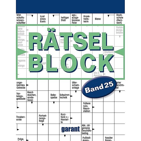 Rätselblock.Bd.25