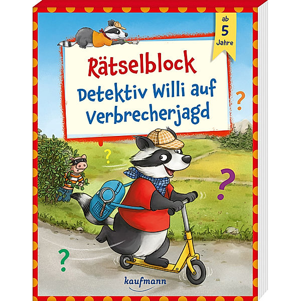 Rätselblock - Detektiv Willi auf Verbrecherjagd, Laura Lamping