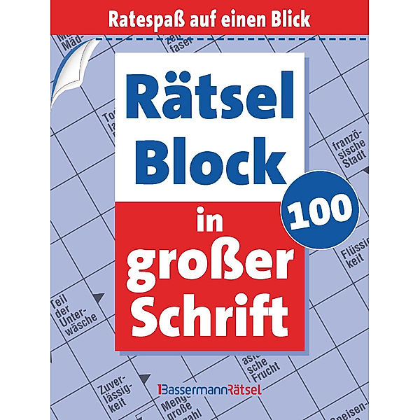 Rätselblock in großer Schrift.Bd.100, Eberhard Krüger