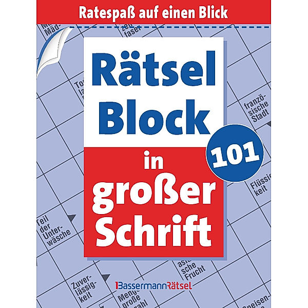 Rätselblock in großer Schrift.Bd.101, Eberhard Krüger